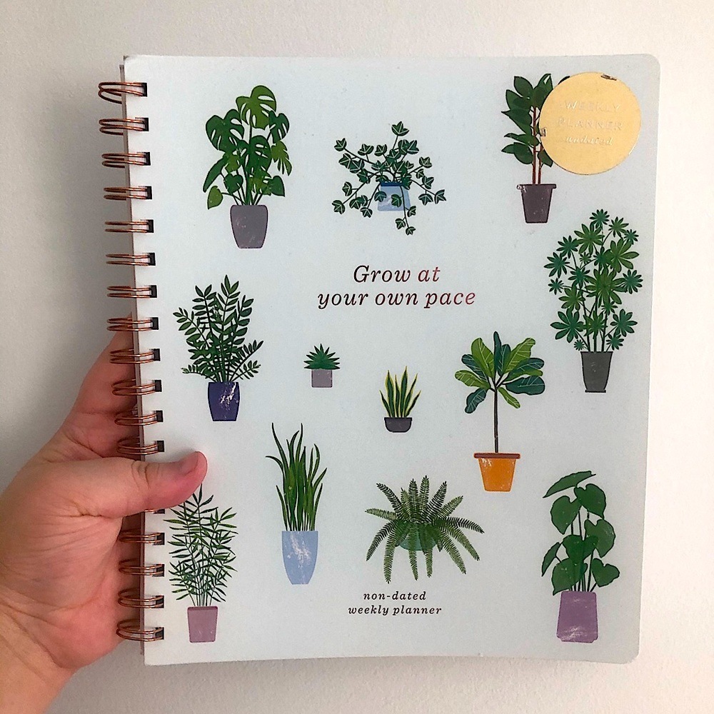 Grow At Your Own Pace (None-Dated Calendar) 🌱
